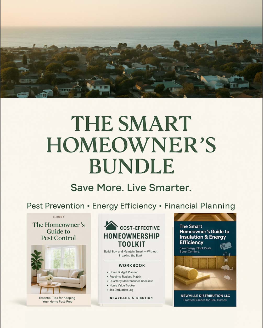 The Smart Homeowner's Bundle - 3 Ebooks